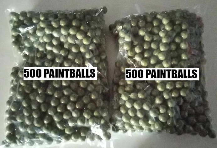 PAINTBALLS CAL 68 1.000 Unidades *Envío Gratis 2/3 Dias.